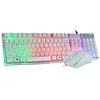 Free sample rgb led light glowing key board button game teclado gamergame teclado gamer for pc game competition