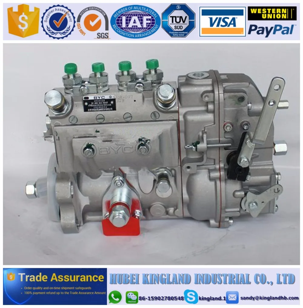 New Fuel Injector for motor 4BT3.9-G1 Diesel Engine Parts