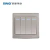 China supplier/British type remote control wall switch for home, low voltage dc switch