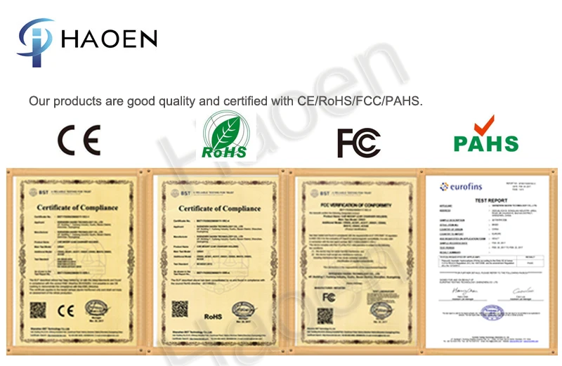 Certifications