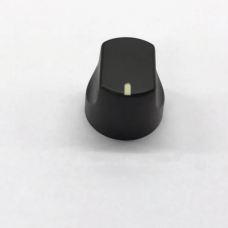 Dia.18.5*H15mm Plastic Knob for Potentiometer Knurl Shaft and Flat D Shaft