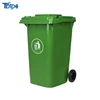stack packing factory supply plastic dustbin , 240liter waste bin