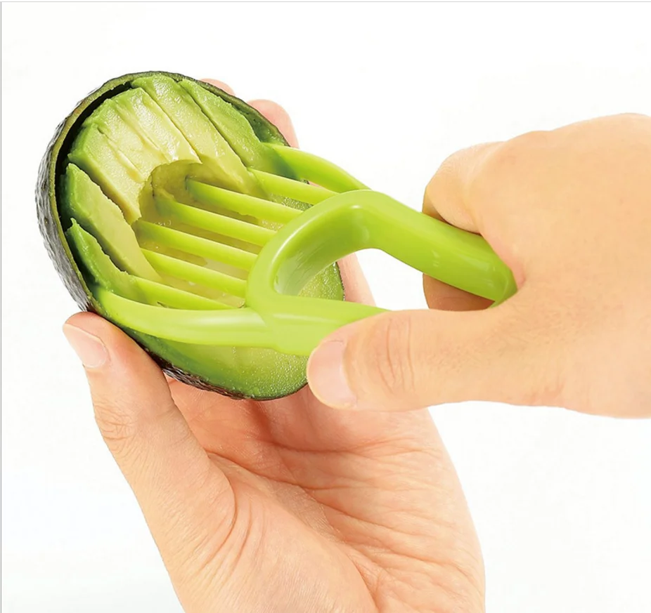 3 in 1 avocado slicer Multi-functional avocado Peeler Cutter