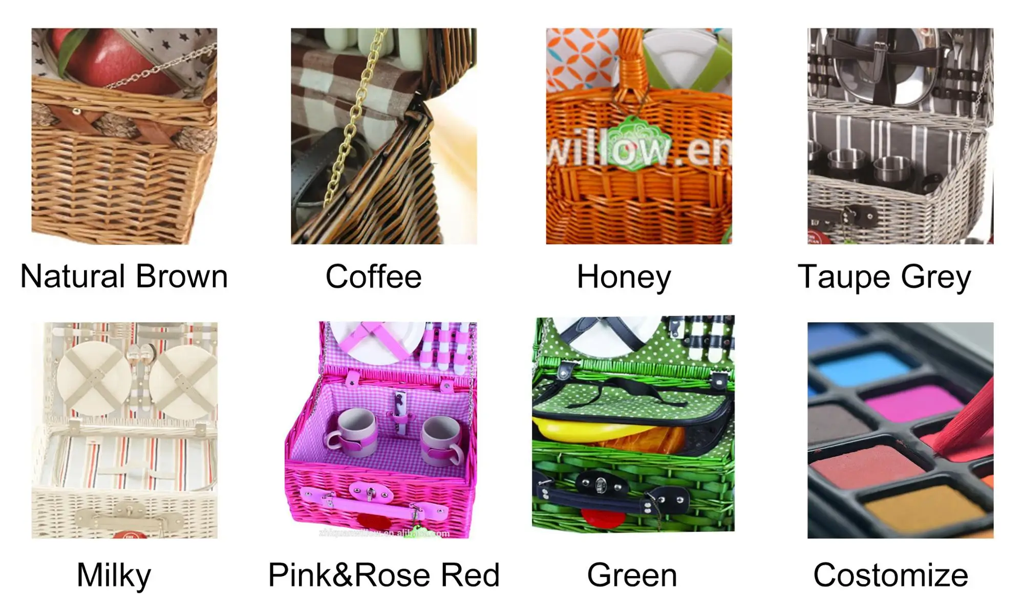 Wholesale Empty Handmade Wicker Picnic Basket For Gift Buy Picnic