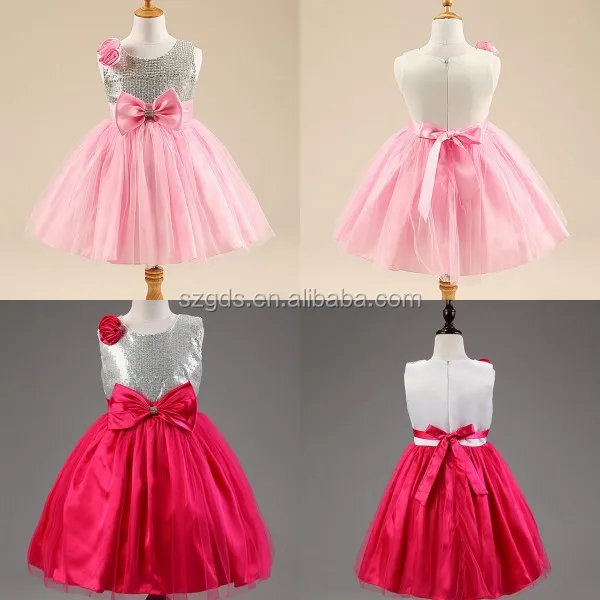 pink party frock designs for ladies