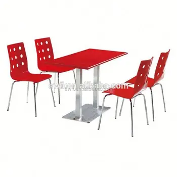 plastic table chair