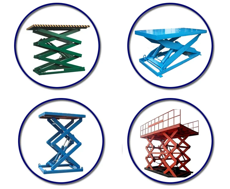 800kg 10m Scissor Lifting Tables
