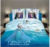 Beautiful cartoon queen design 3D printed comforter bedding sets for girl