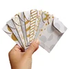 Custom Pattern Logo Design Printing White Coin Envelopes Packaging