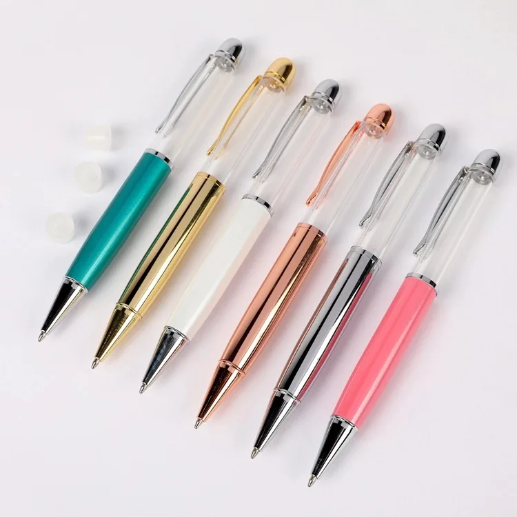 PASISIBICK 5 Pack of Cute Pens for Journaling Pretty Fancy Pens Glitter  Ballp