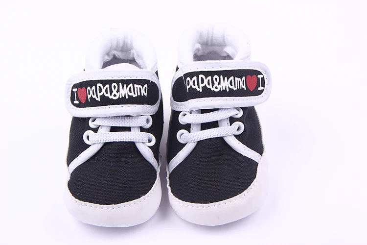 New Arrival Lace Up And Love Papa And Mama Infant Baby Canvas Shoes Buy Infant Shoes Baby Shoes Love Mama Papa Shoes Product On Alibaba Com