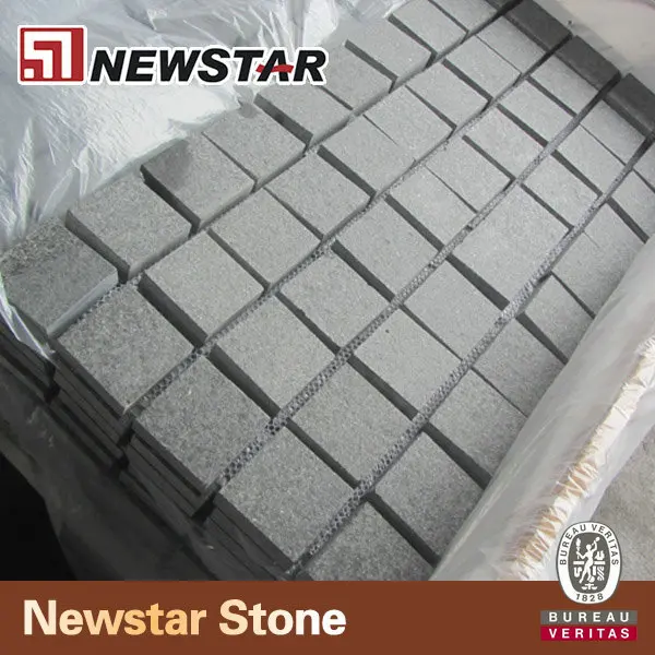 G684 black basalt natural stone paver