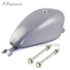 High Quality Pazoma Motorcycle Fule Gas Tank for King Harley Sporter XL 3.3G 2004-2006 Screw-in Bung Bobber Chopper