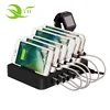 digital accessories shenzhen charging station docks 6 port Multiple USB Charger Organizer Stand with UL KC PSE SAA CE Listed