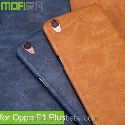 MOFi Original Leather Flip Cover Case for OPPO F1 Plus, Mobile Phone Back Cover for OPPO R9