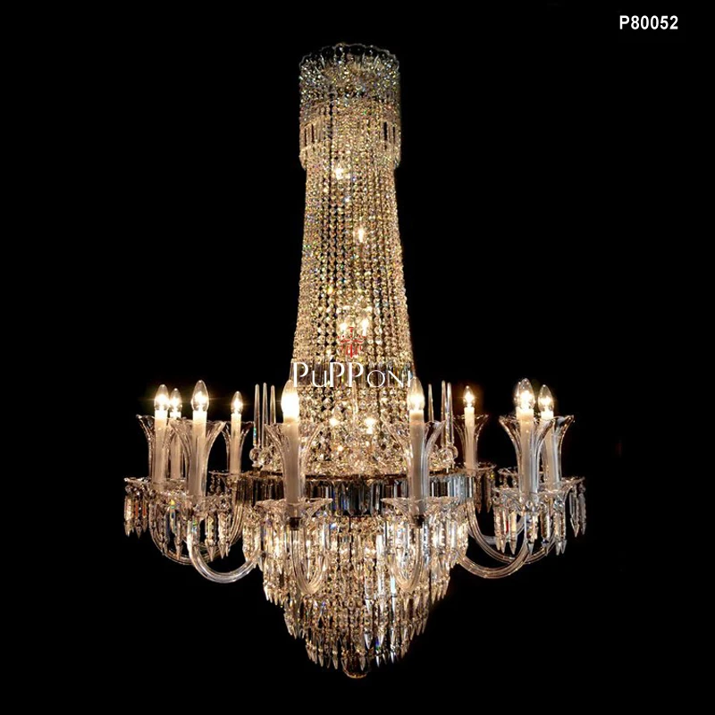 French Empire Crystal Chandelier Pendant Lighting