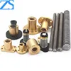 Low price trapezoidal threaded rod Tr20*4 with bronze nut