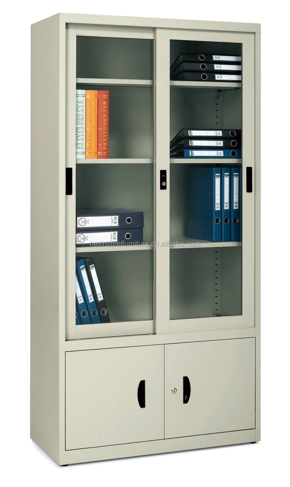 12 Drawers Medical Glass Sliding File Document