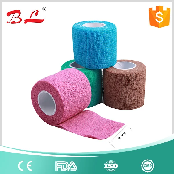 Custom Veterinary Elastic Horse Bandage Pet Care Wound Dressing Self ...