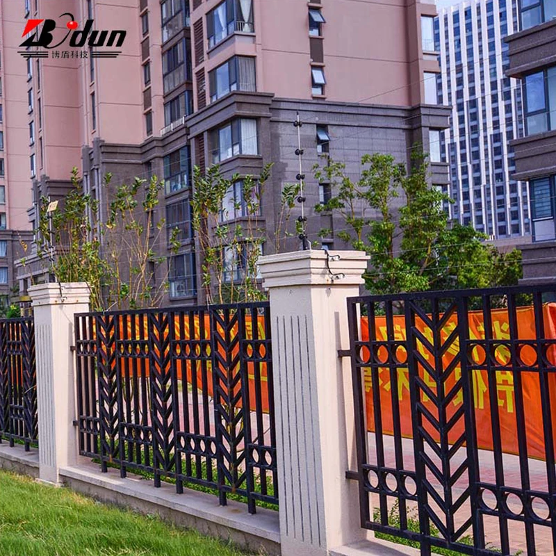 Vertical Coated And Galvanized Steel Pope Matting Bar Fence/ L Shape