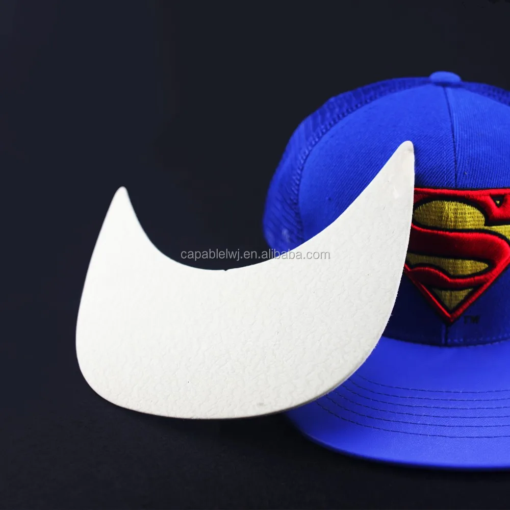 baseball cap visor material