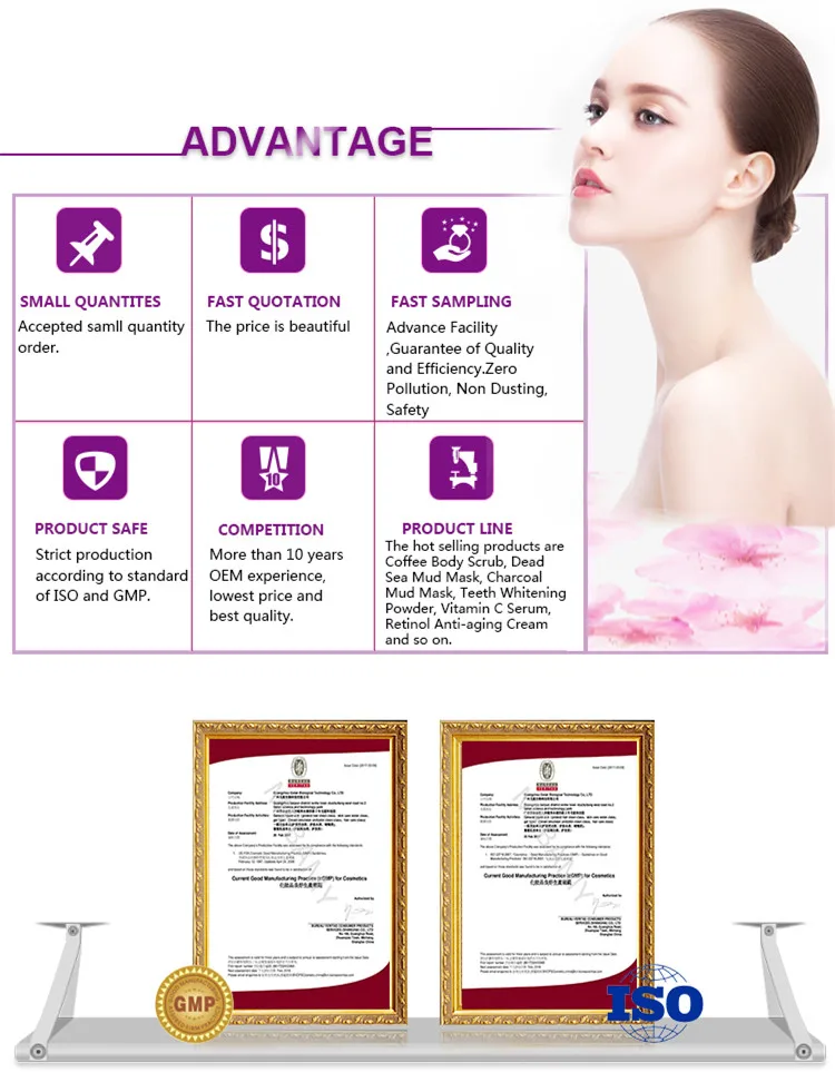 Natural Activated Coconut Charcoal Skin Whitening Body Wash Shower Gel