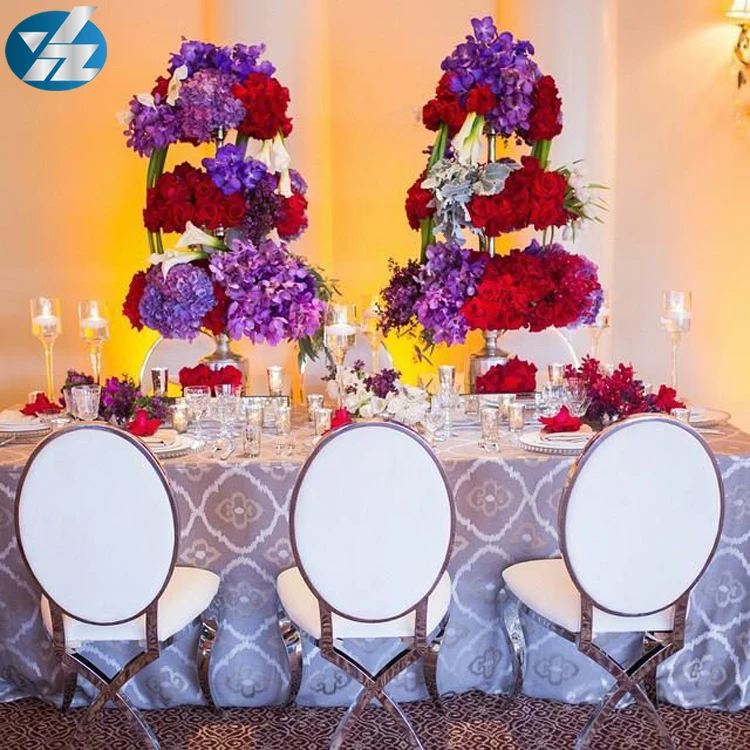Modern Stainless White Wedding Dining Chairs With Cross Legs For Sale Buy Dining Chairs With