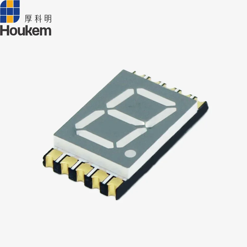 China Supplier 0.39 inch 10mm vdmr10a0 vdmr10c0 single digit smd 7 segment led display smd