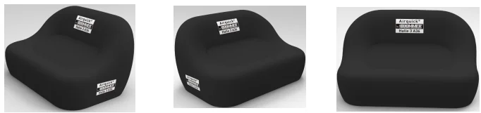 Comfort Inflatable Sofa With Printed Logo for Advertising Events