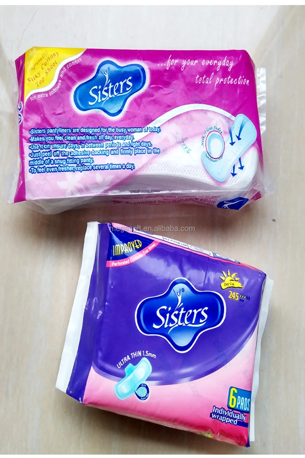 High Absorbent Female Cotton Sanitary Pad Brands Buy Sanitary Napkin