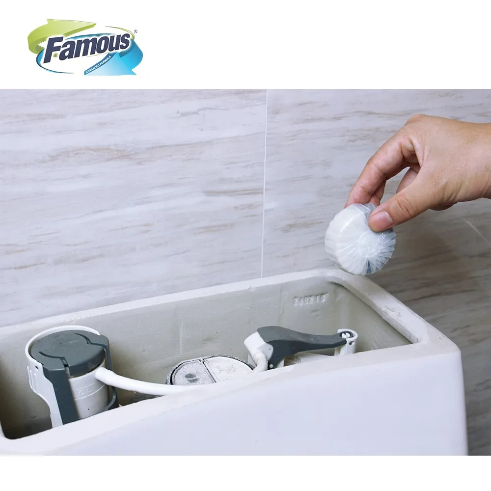 2 In 1 Toilet Bowl Cleaner Flush Block Hanging Toilet Bowl Cleaner Tablets Deodorizer Toilet