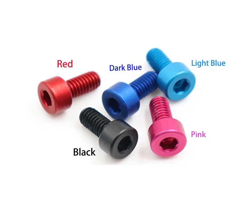 M3 Din912 Red Aluminum Socket Head Cap Screws For Drone - Buy Aluminum ...