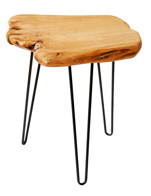 Hot Sale Home Furniture Cedar Root Wooden Metal Coffee Table Buy