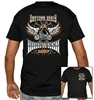 short sleeve T-shirt for boys Daytona Beach Florida Biker Shirt Custom Designer Shirts for Men Daytona Beach Bike Week Florida