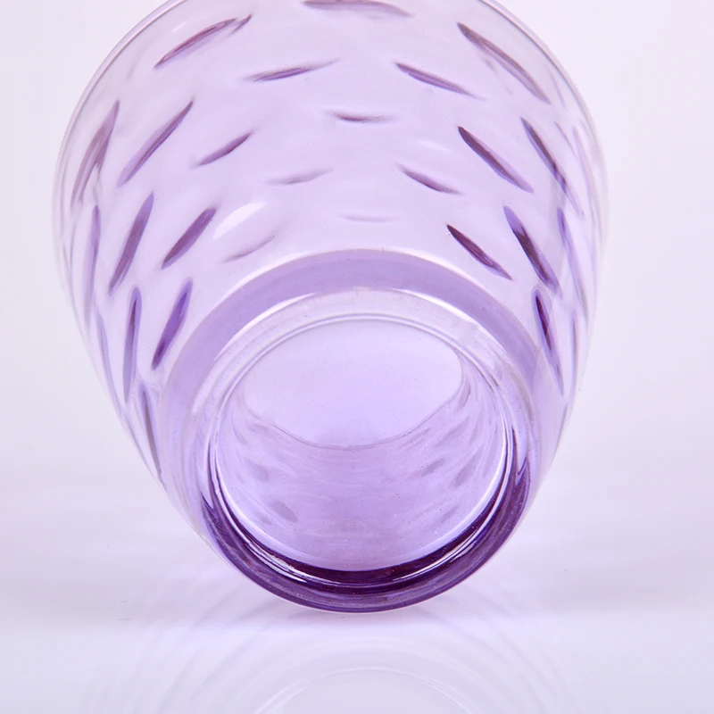 hot sale the most popular 270ml color glass cup with bubbles