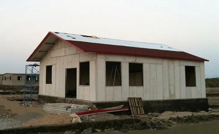 Quick Assembly Economical Light Steel Structure Prefab Villa Luxury
