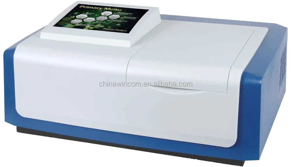Best price automatic 8 inch multi touch screen Double beam UV-visible spectrophotometer