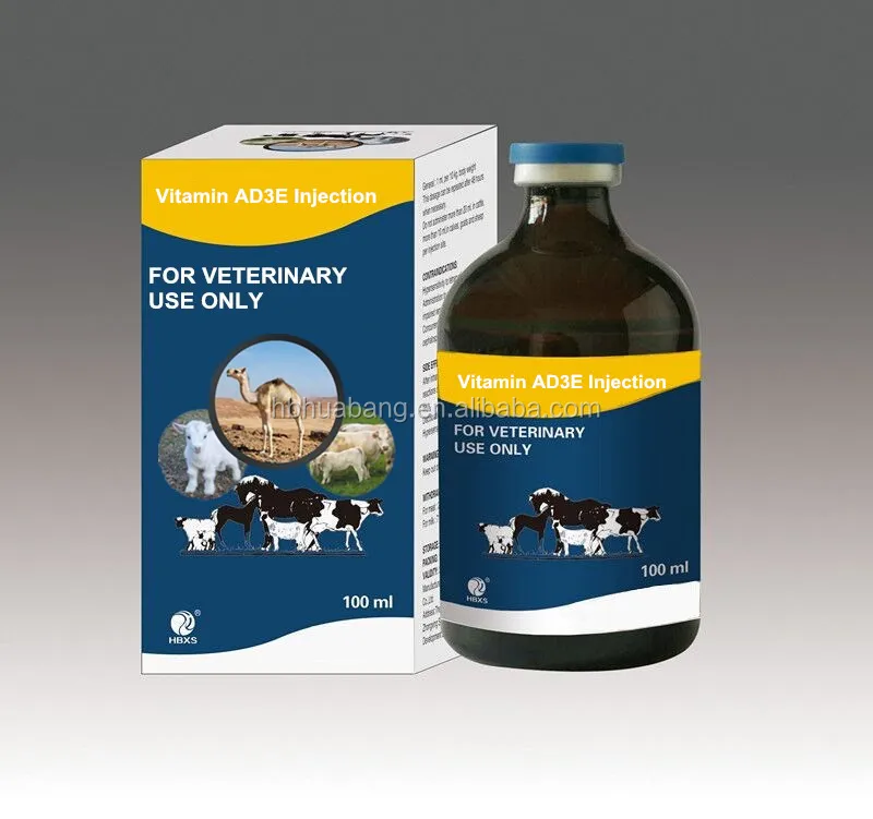 Nutritious multivitamin injection for cattle For All Livestock 