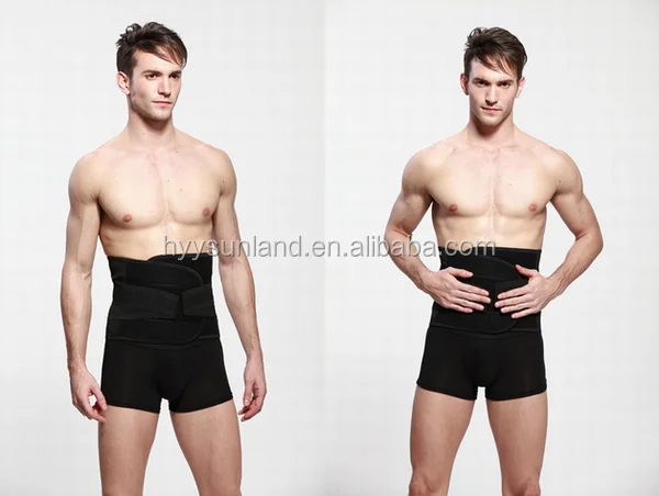 S3424 new fashion abdomen shaper men shapewear waist training belt slimming body shapers