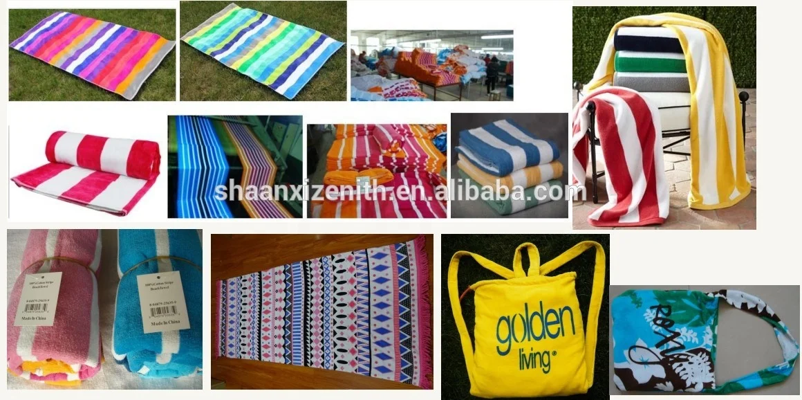 stripe beach towel series
