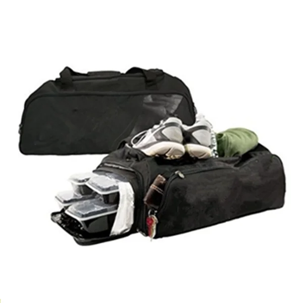 duffel bag with boot compartment