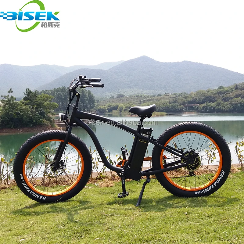 7 Speed Fat Tire Cruiser Electric Bicycles Adults 26 Inch Big Wheels Electric Bike Buy