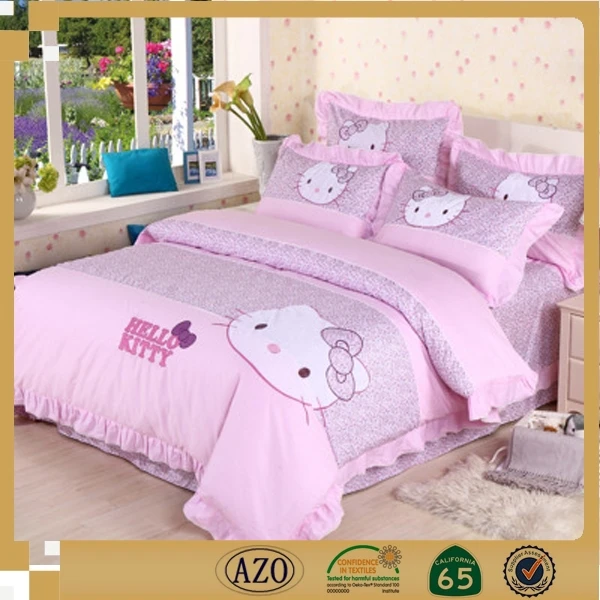 Luxury Pink Hello Kitty King Size Bedding Sets Buy King Size Bedding Sets Pink Hello Kitty Bedding Sets Luxury Bedding Sets Product On Alibaba Com