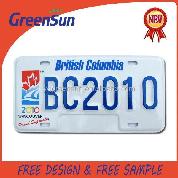 Sign Plate Car Plate license plate 34 34