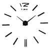 Zogift Promotional Modern Decorative Luxury Handmade Large Quartz Digital Silent 3D DIY Wall Clock