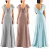 Wedding Gorgeous Bridesmaid Long Maxi Dresses Deep V Neck Dresses Wholesale Custom Clothing Dresses