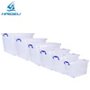 New Product 250L large plastic fish containers Stackable Storage Plastic Bin Box,clear plastic storage box with lid