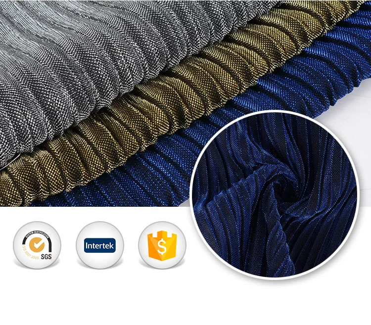 decorative crushed fabric