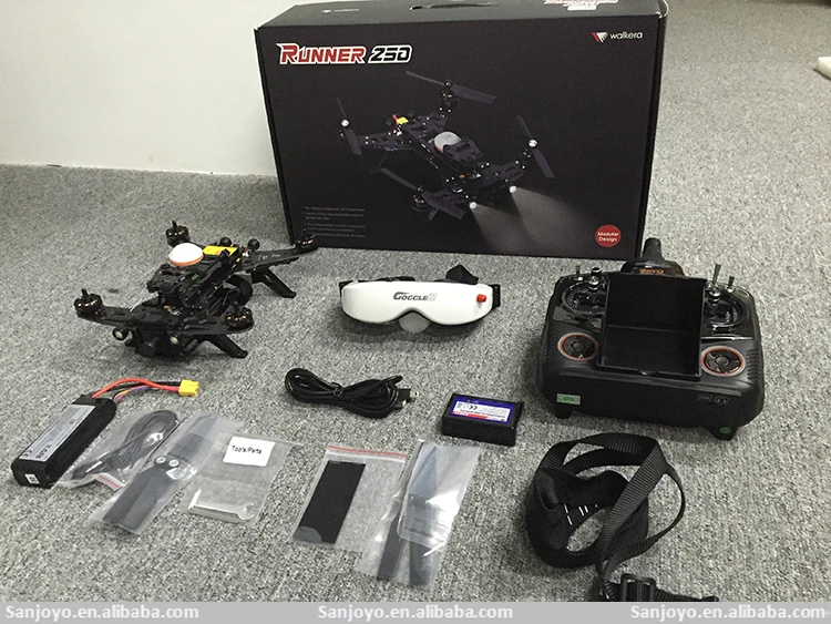 Walkera Runner 250 Drone Racer Modular Design Racing Devo 7 Osd Quadcopter Drone With Hd Camera