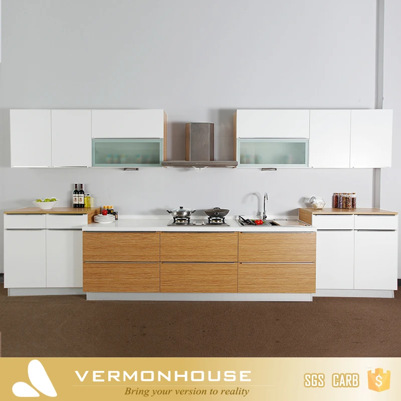 Vermont Envío Diseño Panel de La Puerta Gabinetes de Cocina de Estilo